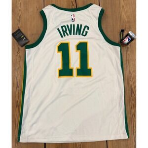 Nike Kyrie Irving Boston Celtics #11 Swingman Jersey White Men's Large 48 NWT